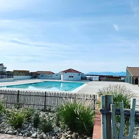 En Rdc Avec Terrasse Fleurie Et Acces Espace Aquatique - Fr-1-195-119 Ле Баркарес